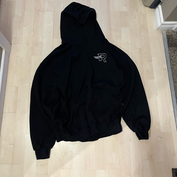 Mens large Black hoodie - Picture 1 of 2
